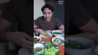 Heinn Thit - Mukbang (Eating Show) with Burmese Meals