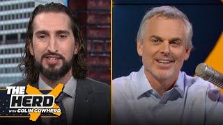 Nick Wright on Bills’ loss, Eagles’ Tush Push, Mahomes’ GOAT case, \u0026 Lakers’ title hopes | THE HERD