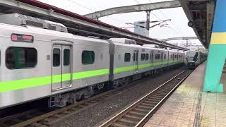 台鐵4022次EMU900型區間快車通過(汐止)