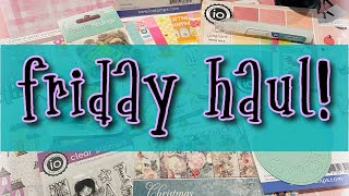 8/16/24 Friday HAUL ~ IO stamps, scrapbook.com, and more!