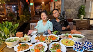 Phạm Dũng Phan Diễm bắt đầu Hành trình Xuyên Việt ăn Cơm niêu toàn món ngon ở Tuy Hoà Phú Yên