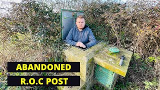 Royal Observer Corps monitoring post Bunker! - Good Condition with 90’s relics inside!