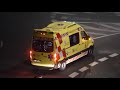 Ambulancia Mercedes Sprinter SVA Soporte Vital Avanzado perteneciente a ambulancias Rodrigo