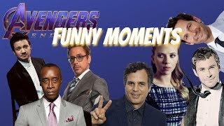 Avengers: Endgame Cast Funny Moments 2019 [pt. 1]