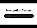 How to build a Active Tab Navigation Menu: Html, Css and JavaScript