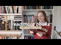 How to Read More Books