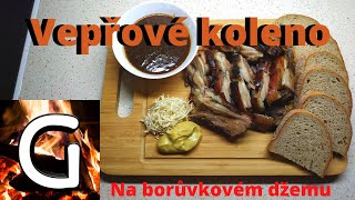 KDYŽ VÍŠ CO JÍŠ - Pečené vepřové koleno na borůvkovém džemu