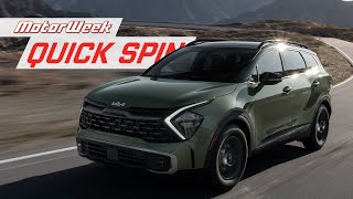 2023 Kia Sportage | MotorWeek Quick Spin