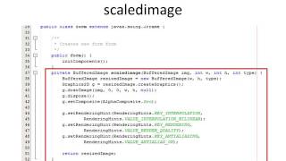 Resize image in Jlabel java