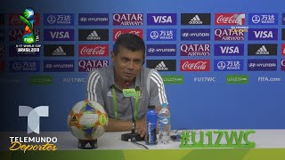 "Falta la cereza en el pastel" confiesa "Chima" Ruiz | Copa Mundial Sub-17 | Telemundo Deportes