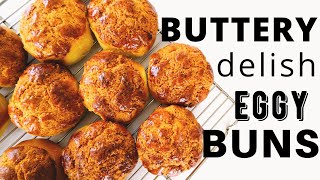 MAKE BUTTERY PINEAPPLE BUNS WITH ME! (BO LO BAO)