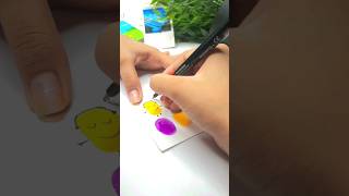 fingerprint craft DIY 💘 #satisfying #creative #diy #youtubeshorts #craft #shorts