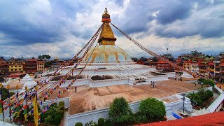 NEPÁL: Katmandu legnagyobb BUDDHISTA sztúpája - BOUDHANATH S02E17