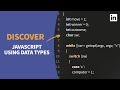 JavaScript Tutorial - Using data types