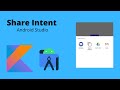 Share Intent in Android Studio | Kotlin |