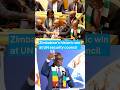 Zimbabwe‘s historic win at UN Security Council