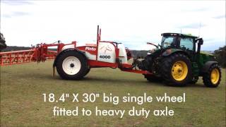 Croplands Pinto 4000 Litre Trailed Sprayer