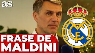 La frase de MALDINI sobre el REAL MADRID que será recordada durante el resto de la HISTORIA