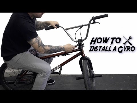 HOW TO INSTALL A BMX GYRO BRAKE SYSTEM HOW TO INSTALL A BMX GYRO BRAKE SYSTEM