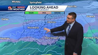 Tracking wintry weather potential