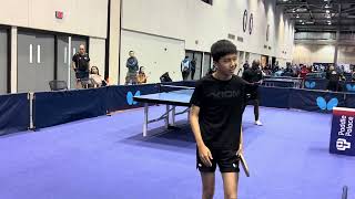 Tim Cudjoe vs Benjamin Lo (Short Pips) - US Nationals U2600 RR