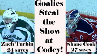 Governor Livingston 1 Livingston 1 | HS Hockey |  Goalies Steal the Show at Codey