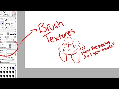 How to install brush textures in paint tool SAI How to install brush textures in paint tool SAI