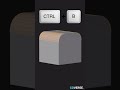 Blender Bevel profile SHORTCUT