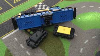 LEGO train jumps!