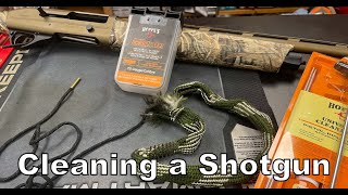 Cleaning a Semi-Automatic Shotgun