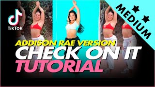 CHECK ON IT (Reggaeton Remix)| TIKTOK TUTORIAL | Addison Rae version | DC: Kurt Tyler Sato