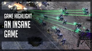 [C&C3: Kane's Wrath] Game Highlight - An Insane Game! (Mok vs GDI)