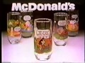 McDonald's Snoopy Glasses commercial 1983