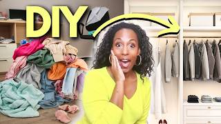 DIY Closet-Free Room Makeover Idea | Easy \u0026 Affordable!