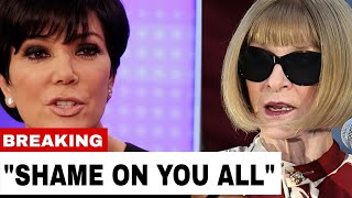 Anna Wintour's Bold Response to Kardashian's Troll Attempt!