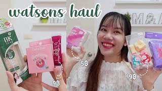 Watsons Haul🛍 รีวิวของที่ซื้อจากวัตสัน สินค้าโปรโมชั่นไม่ถึง 20 บาท!?🎉 | kanie onnie