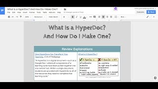 What is a HyperDoc? And How Do I Make One?