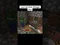 I got the Villaget Killed by a Zombie #minecraft #gaming #minecraftshorts #shorts #minecraftmemes