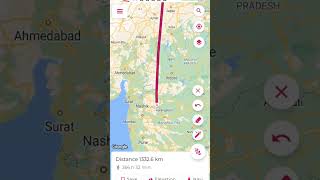 The distance between northern to southern part of Indus valley Civilization.  #distancemeasurement