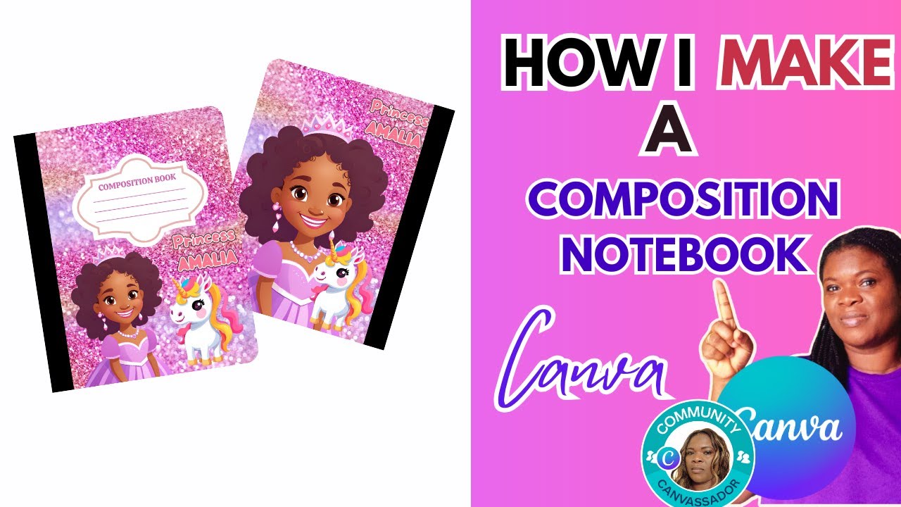 How I Printed And Made My Composition Notebook Youtube