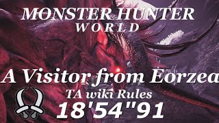 【MHW】エオルゼアからの来訪者 ベヒーモス 生産双剣 18'54\