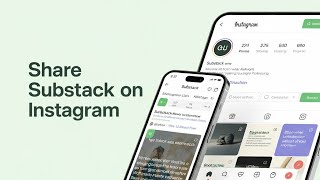 How to SHARE Substack on Instagram