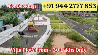 Villa plots 🏘️ available in Vandalur to Kelambakkam Road 🛣️  Very Close to Siruseri \u0026 Kelambakkam ✅