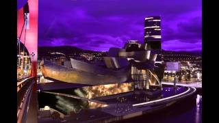 Frank O Gehry, Bilbao Guggenheim Museum, concept video mapping.