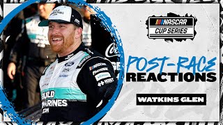 Chris Buescher details last-lap pass on Shane van Gisbergen at Watkins Glen | NASCAR