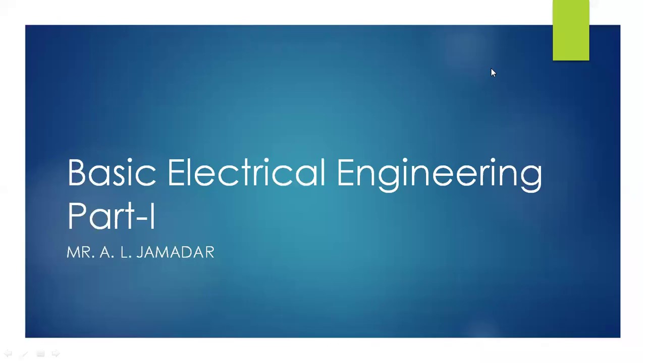 Basic Electrical Engineering | Part I - YouTube