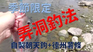 一種投資報酬率最高的釣法_不需要用餌_魚體都很巨大_第一次弄洞就上手A fishing method with the highest return on investment