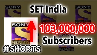 The Exact Moment SET India Hit 103 Million Subscribers | #Shorts [10]