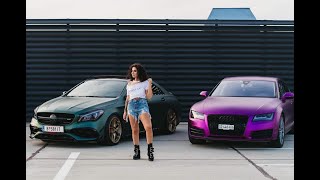 Purple Audi A7 \u0026 Green Mercedes CLA45AMG