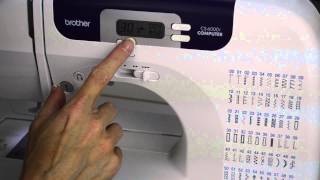 Brother CS 6000i 19 Selecting Stitches